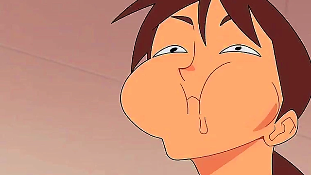 Huge-Titted Anime Maids Battle for POV Cumshot & Threesome Filling!