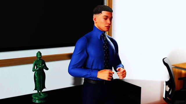 Babysitter Sucks Dick Deep Until He Cums Hard In Her Sweet Anime Pussy