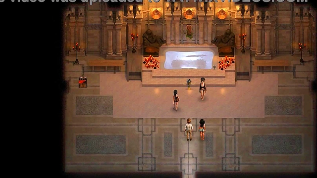 Nadia's Erotic Treasure Anime Couple Spills Passionate Load Together