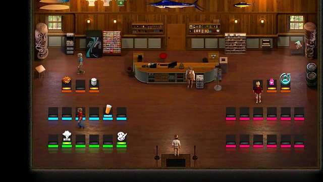 Nadia's Erotic Treasure Anime Couple Spills Passionate Load Together