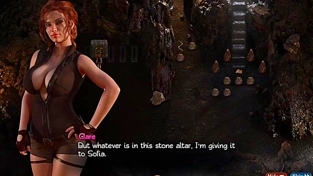 Busty Anime Girl Summons Demons for Ecstatic Ritual Orgasms!