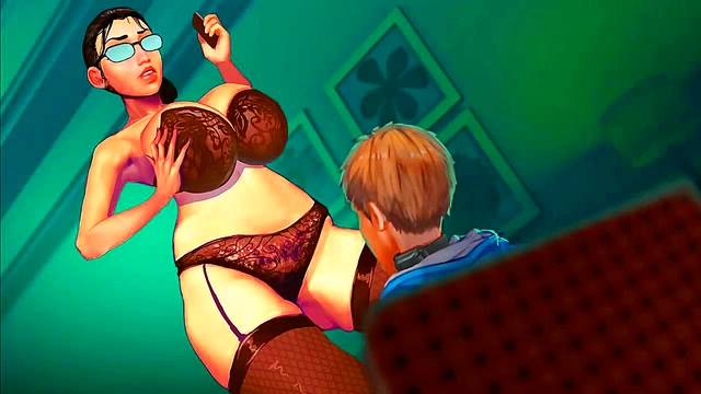 Horny Anime Boss Tempts Her Secretary With Rough Oral Sex & Kinky Fun