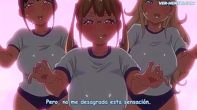 Intense Lesbian Play Between Katsuragi And Yomi Ends With A Futanari Orgy!