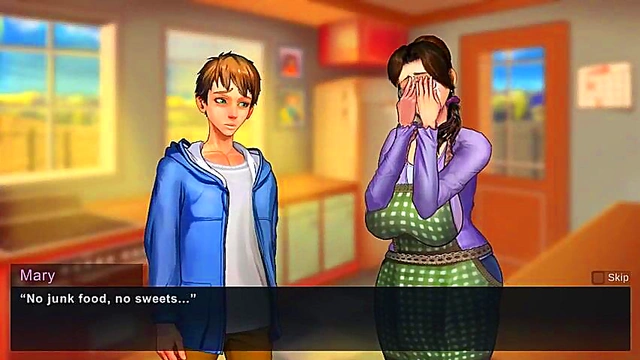 Horny Anime Babe Gets Fucked Hard for Sizzling 3D Visual Novel Orgasm Scene