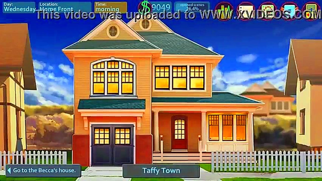 Horny Anime Babe Gets Fucked Hard for Sizzling 3D Visual Novel Orgasm Scene