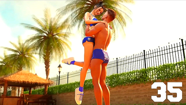 Redhead Futa Goth Gives Big-Tit HandJob & Rimjob To Lesbian Partner