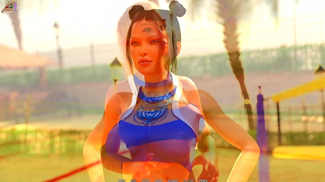 Redhead Futa Goth Gives Big-Tit HandJob & Rimjob To Lesbian Partner