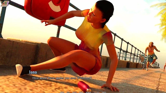 Redhead Futa Goth Gives Big-Tit HandJob & Rimjob To Lesbian Partner