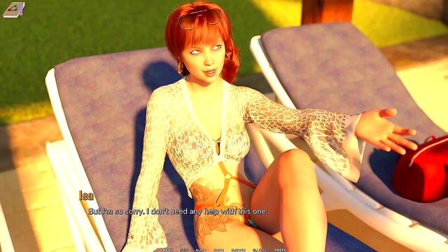 Redhead Futa Goth Gives Big-Tit HandJob & Rimjob To Lesbian Partner