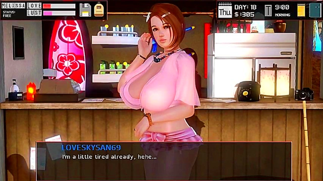 Animated Flesh Pot 3D Anime Couples Enjoy Passionate Sex Scene