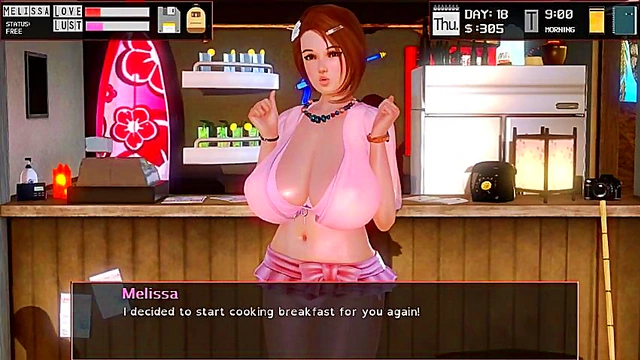 Animated Flesh Pot 3D Anime Couples Enjoy Passionate Sex Scene