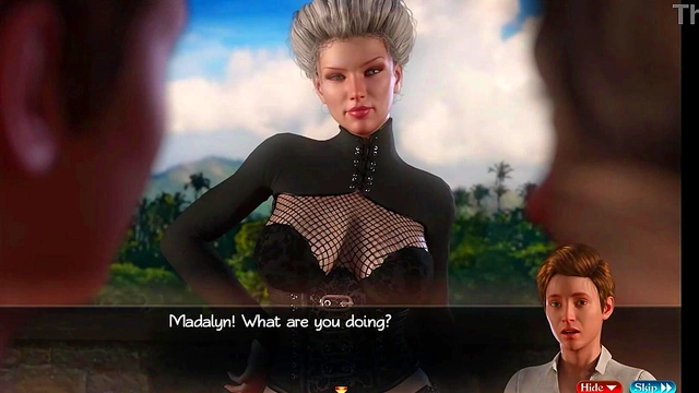 Big-Ass Anime Babe Dominates Threesome With Dick Worship & FemDom Games!