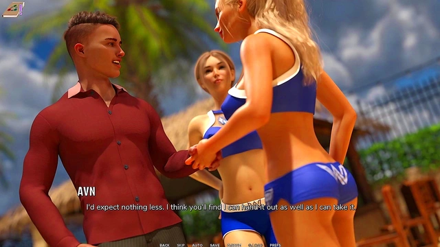 Ashley's BDSM Anime Adventure Busty Teen Gets Anal & Oral Pleasure 3D