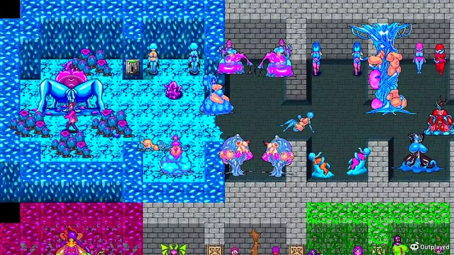 Succubus Youkai Buster Seduces Hero With Tempting Blowjob & Game Tactics