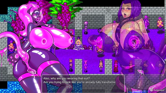 Succubus Youkai Buster Seduces Hero With Tempting Blowjob & Game Tactics