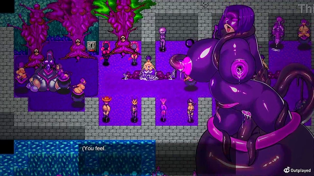 Succubus Youkai Buster Seduces Hero With Tempting Blowjob & Game Tactics