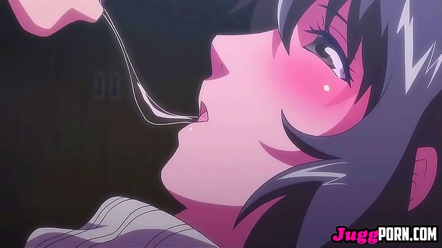 Bathroom Kiss Leads To Steamy 3D Anime Sex With Hot Visual Novel Babe