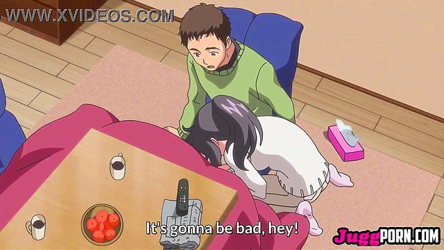 Bathroom Kiss Leads To Steamy 3D Anime Sex With Hot Visual Novel Babe