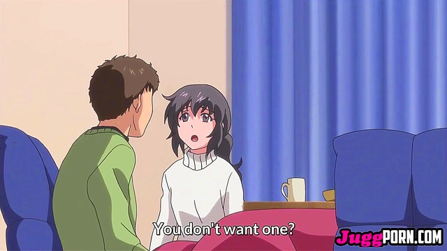 Bathroom Kiss Leads To Steamy 3D Anime Sex With Hot Visual Novel Babe