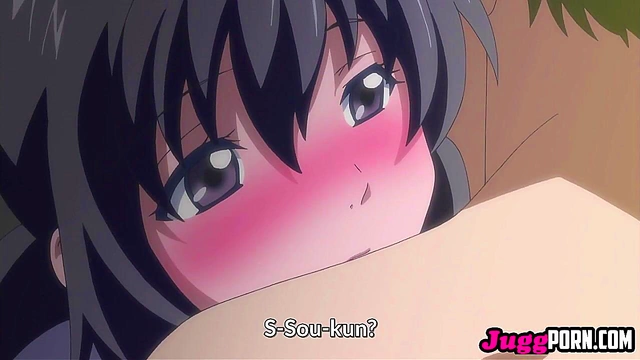 Bathroom Kiss Leads To Steamy 3D Anime Sex With Hot Visual Novel Babe