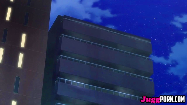 Bathroom Kiss Leads To Steamy 3D Anime Sex With Hot Visual Novel Babe