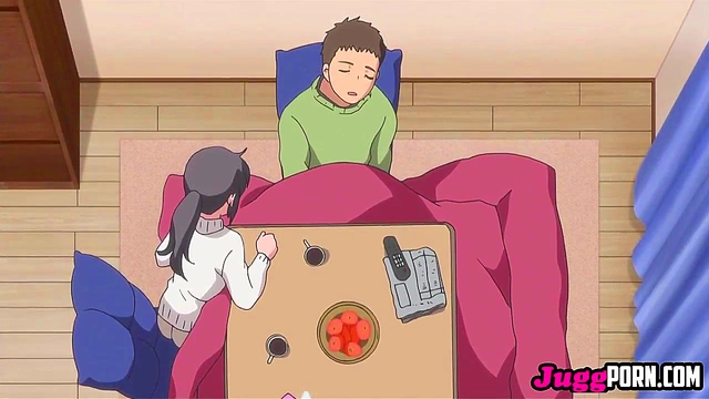 Bathroom Kiss Leads To Steamy 3D Anime Sex With Hot Visual Novel Babe