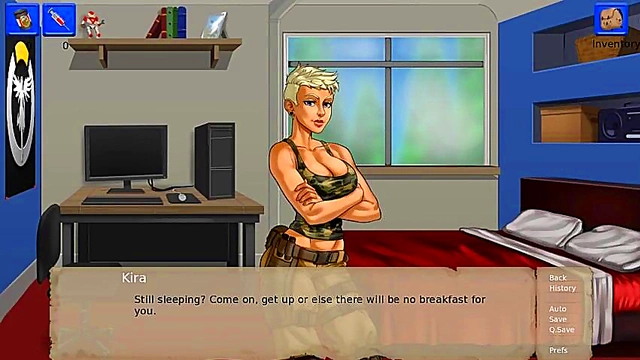 Huge Simpson's Big Ass Burns in Anime Mansion for 3D Hentai Adventure