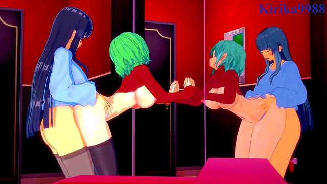 Bad Girl Goes Wild! Pine Falls Anime Babe Gets Fucked Hard for New Visual Novel Treat