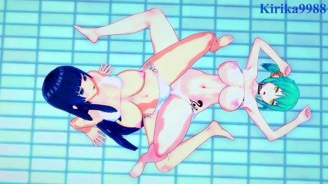 Bad Girl Goes Wild! Pine Falls Anime Babe Gets Fucked Hard for New Visual Novel Treat