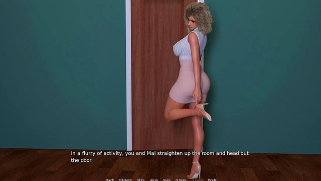 Seductive Milf Anime Maid Satisfies Her Ecchi Fantasies With Passionate Sex Play