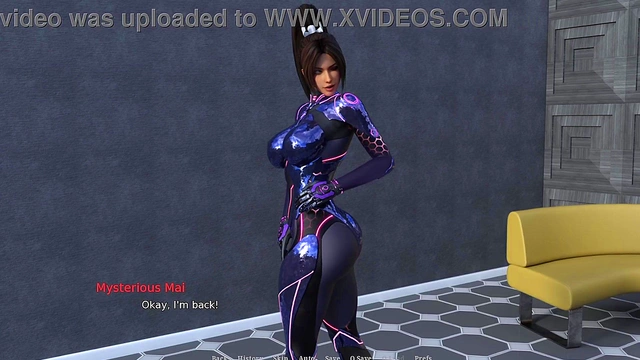 Seductive Milf Anime Maid Satisfies Her Ecchi Fantasies With Passionate Sex Play