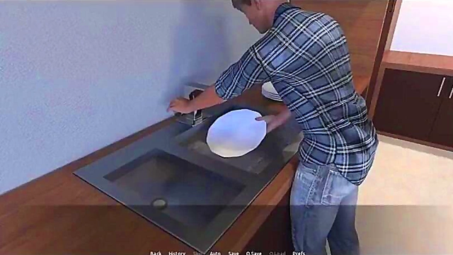 Intense 3D Anime Sex Scene With Lovely Babe Enjoying Hardcore Blowjob & Pussy Fuck