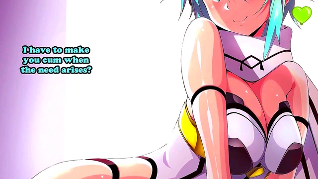 Hot Anime Babe Gets Verified With A Steamy Blowjob Showdown!