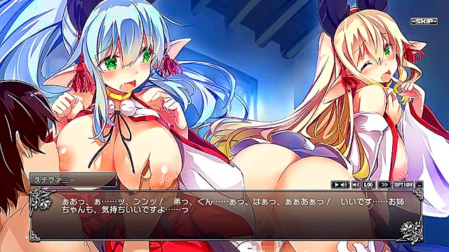 StepBrother Fucks Stepsister Then Girlfriend's Virgin Pussy - Hot Anime Solo Masturbations