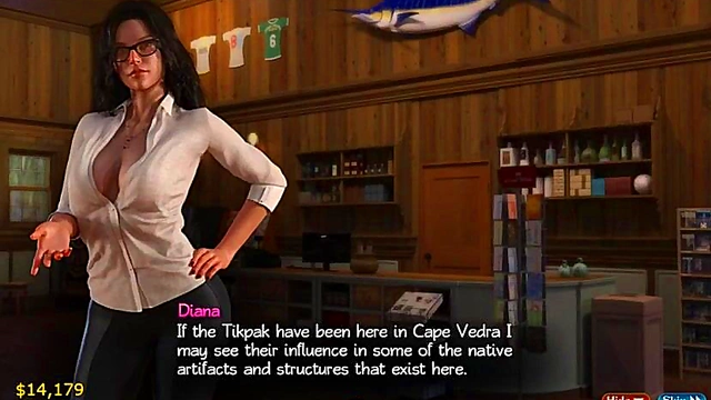 Nadia's Erotic Treasure Anime Babe Gets Seductive 3D Massage & Orgasmic Adventure