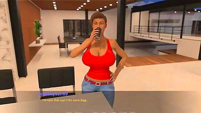 Horny MILF Gets Fucked Hard by Anime Dude for Hot Creampie Finish