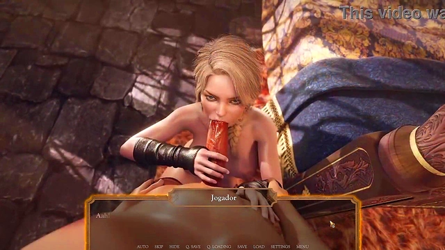 Horny Anime Cosplay Couple Engages in Passionate Rule-34 Parody Sex