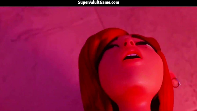 Hot Anime Babe Surprises With Blowjob Post-Shower for Big-Cock 3D Game Fantasies