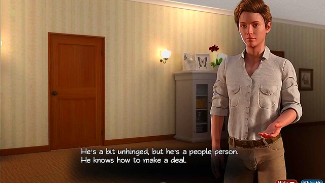 Nadia's Hidden Treasure Revealed - A 3D Anime Visual Novel Erotic Adventure