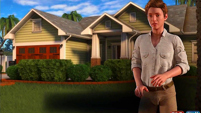 Nadia's Hidden Treasure Revealed - A 3D Anime Visual Novel Erotic Adventure