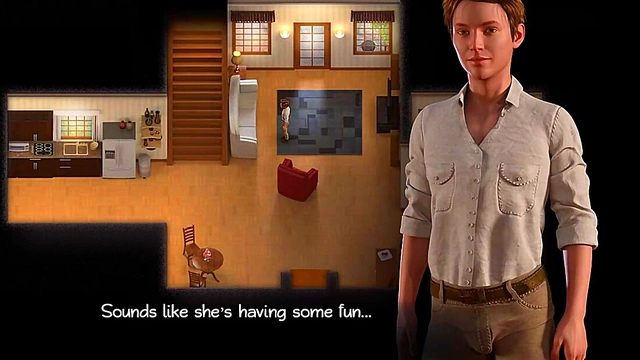 Nadia's Hidden Treasure Revealed - A 3D Anime Visual Novel Erotic Adventure