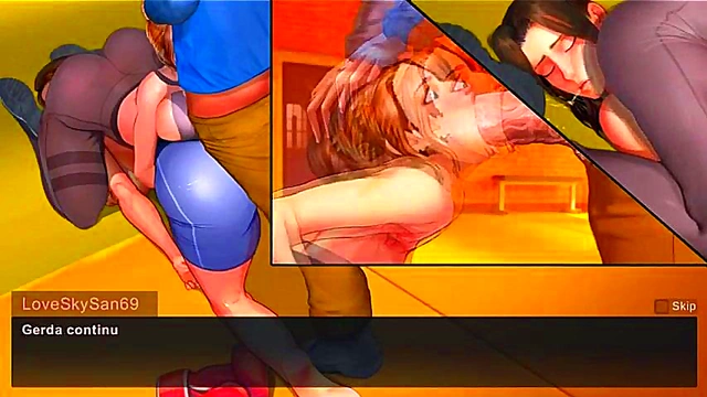 Divine Anime Goddess Gets Fucked Hard In 3D Visual Novel Scene by LoveSkySan69