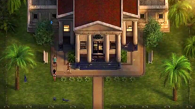 Blonde Futanari Babe Gets Threeway Blowjob Doggy Style Cumshot Orgy Party