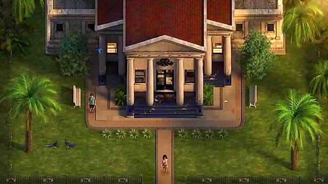 Blonde Futanari Babe Gets Threeway Blowjob Doggy Style Cumshot Orgy Party