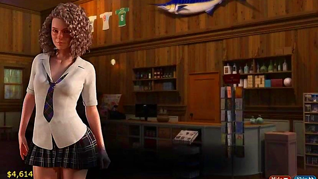 Blonde Futanari Babe Gets Threeway Blowjob Doggy Style Cumshot Orgy Party