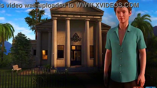 Blonde Futanari Babe Gets Threeway Blowjob Doggy Style Cumshot Orgy Party