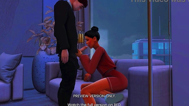 Busty AI Nurse Gives Steamy Blowjob And Rides Your Cock For Massive Facial