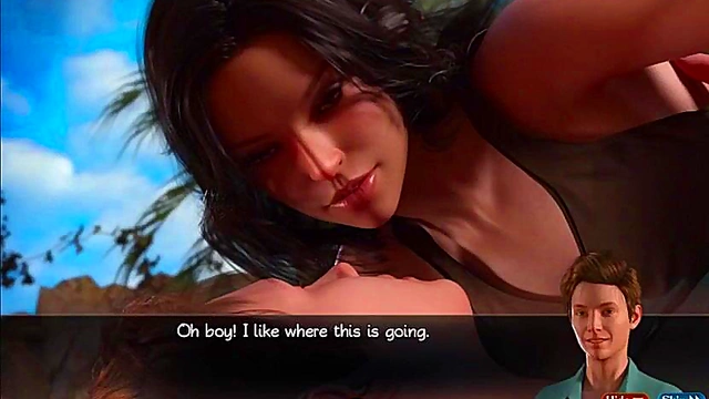 Seductive Anime Babe Tempts With Oral Pleasure Then Rides Hard For Intense Orgasm