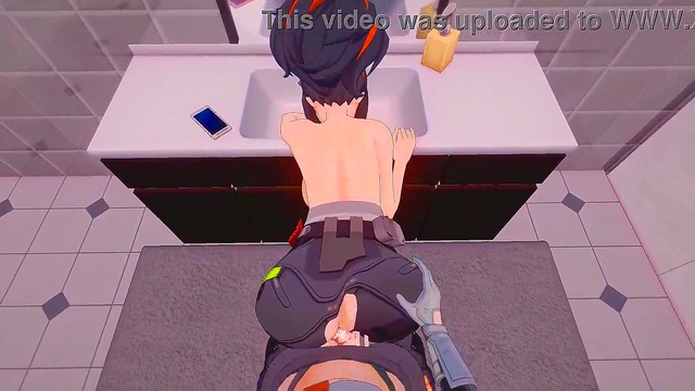 Idol Madoka Gets Intense Sex With 3D Anime Cock For Creamy Finish