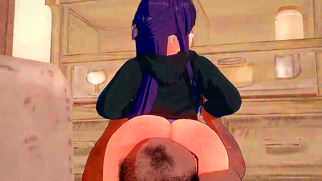 Busty Anime Blondes Share His Cock - One for Love, Another for Ecstasy Load Release!